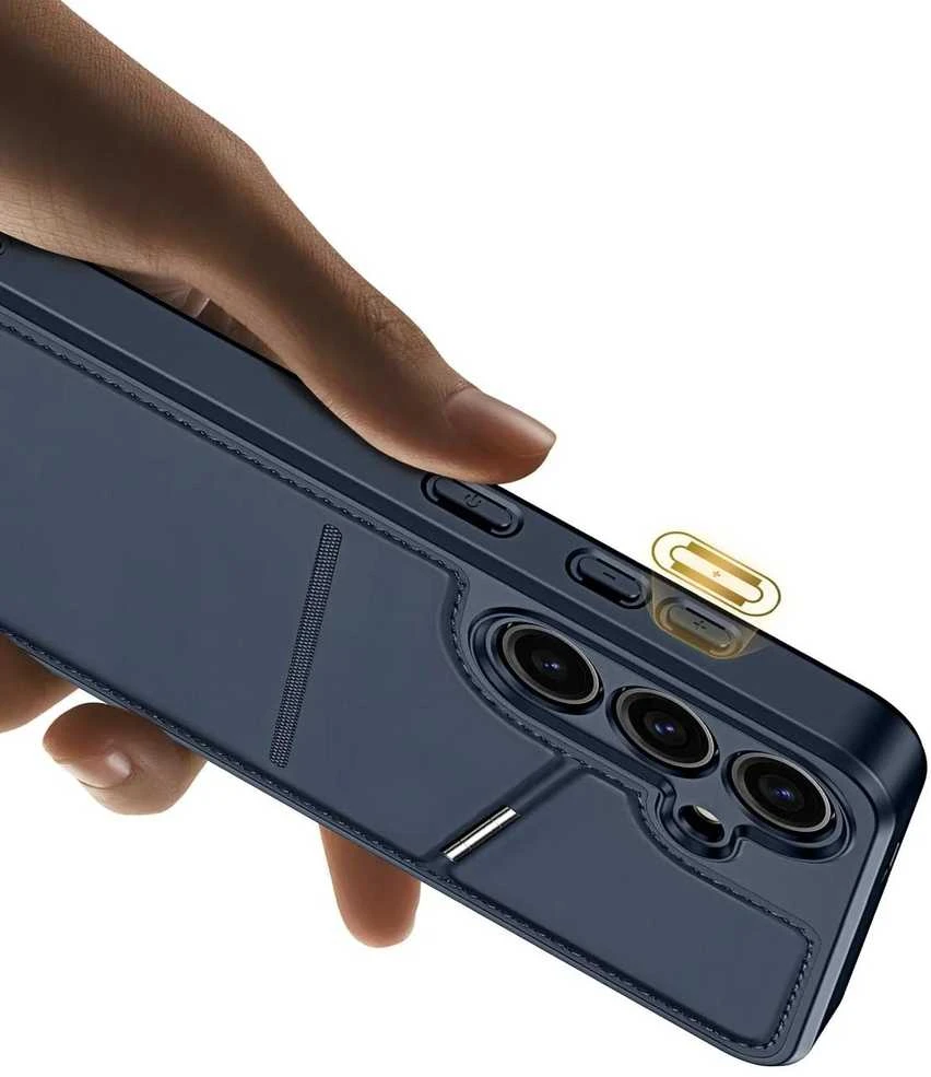 Dux Ducis Rafi II Mag Samsung S24 - dėklas telefonui mėlynos spalvos