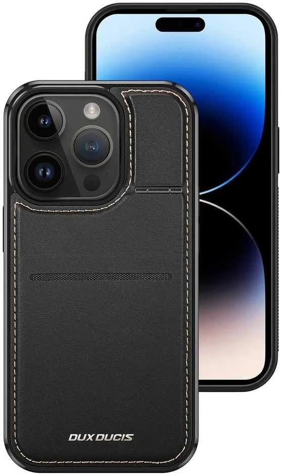 Dėklas Dux Ducis "Rafi Mag" skirtas iPhone 14 Pro Max juodas