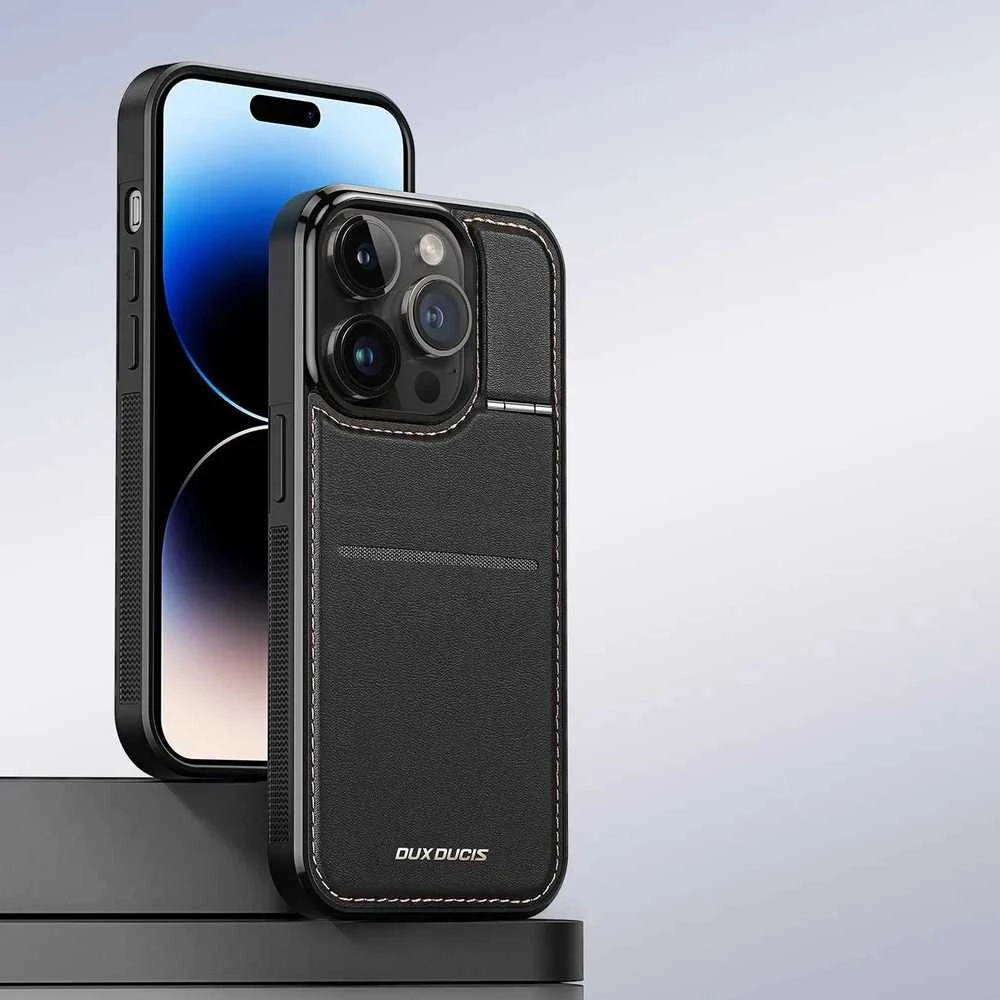Dėklas Dux Ducis "Rafi Mag" skirtas iPhone 14 Pro Max juodas