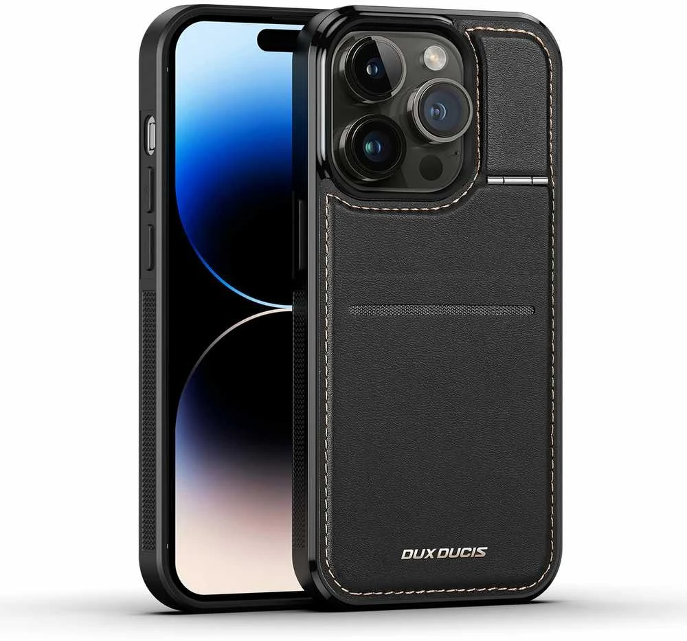 Dėklas Dux Ducis "Rafi Mag" skirtas iPhone 14 Pro Max juodas