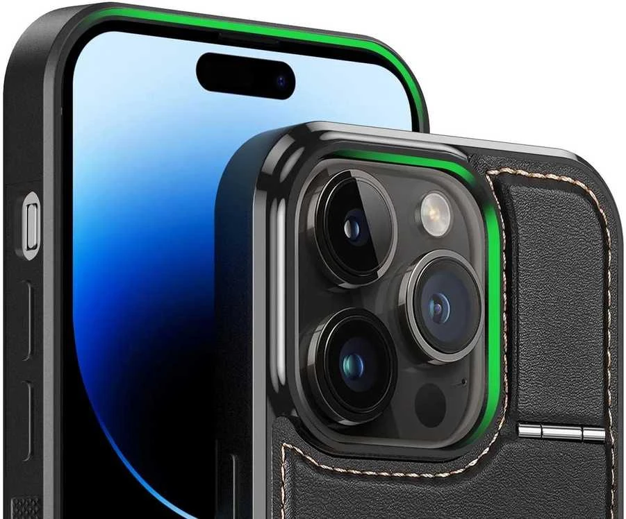 Dėklas Dux Ducis "Rafi Mag" skirtas iPhone 14 Pro Max juodas