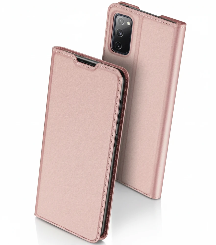 Dėklas Dux Ducis Skin Pro Samsung A155 A15 4G/A156 A15 5G rožinis-auksinis
