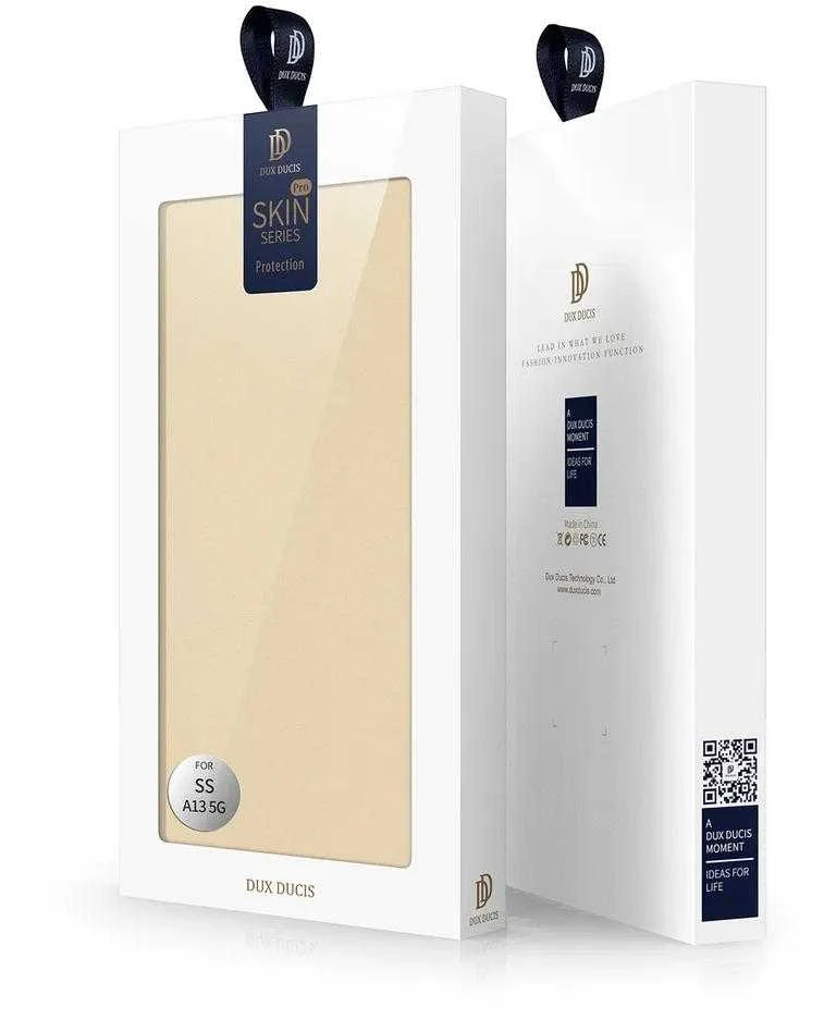 Dux Ducis Skin Pro dėklas skirtas Samsung A136 A13 5G/A047 A04s, auksinis