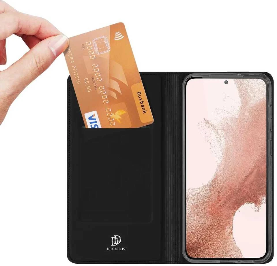 Dux Ducis Skin Pro dėklas skirtas Samsung S916 S23 Plus 5G, juodas