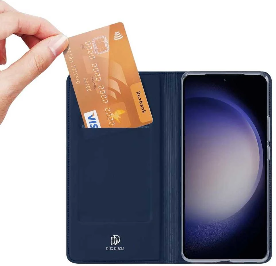 Dėklas Dux Ducis Skin Pro Samsung S926 S24 Plus tamsiai mėlynas