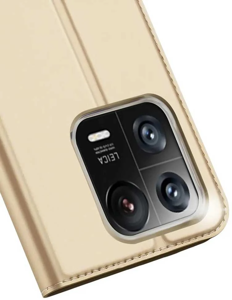 Dux Ducis Skin Pro dėklas skirtas Xiaomi 13 Pro, auksinis