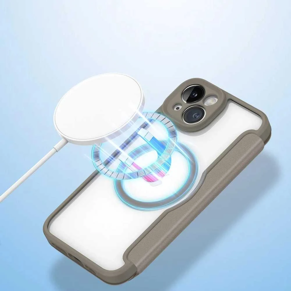 Dux Ducis Skin X Pro dėklas skirtas Apple iPhone 14, smėlio spalvos