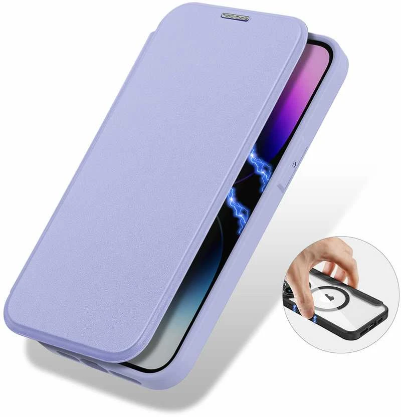 Dux Ducis Skin X Pro dėklas skirtas Apple iPhone 14 Pro, violetinis