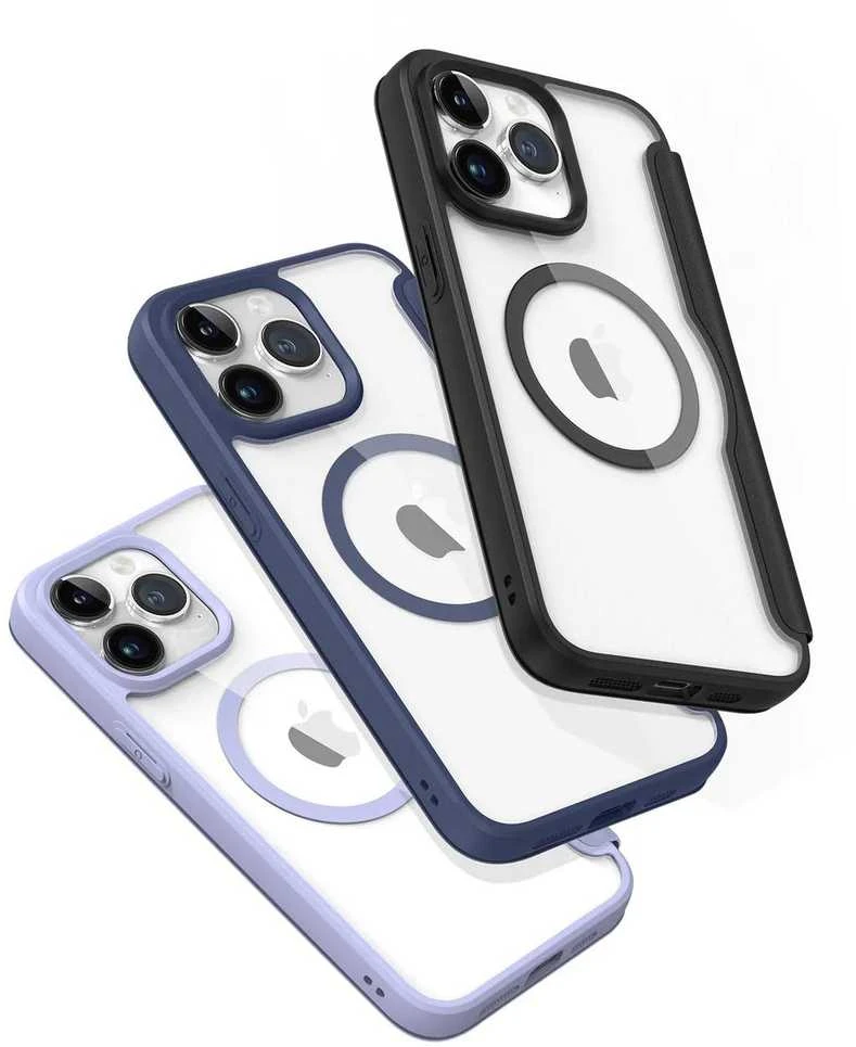 Dėklas Dux Ducis Skin X Pro Apple iPhone 15 Pro juodas