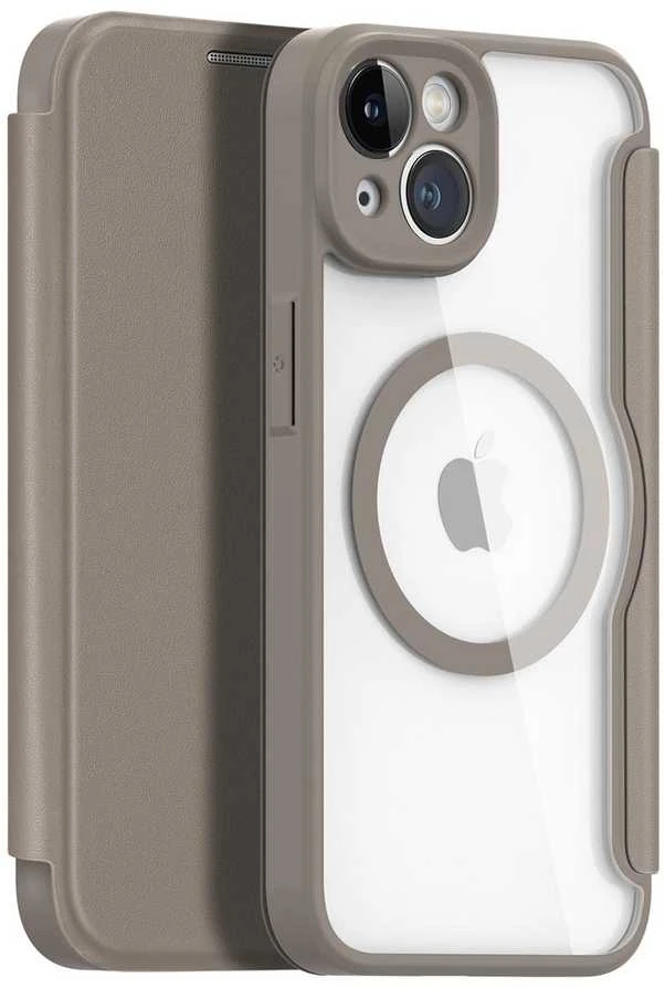 Dux Ducis Skin X Pro dėklas skirtas Apple iPhone 14 Pro, smėlio spalvos