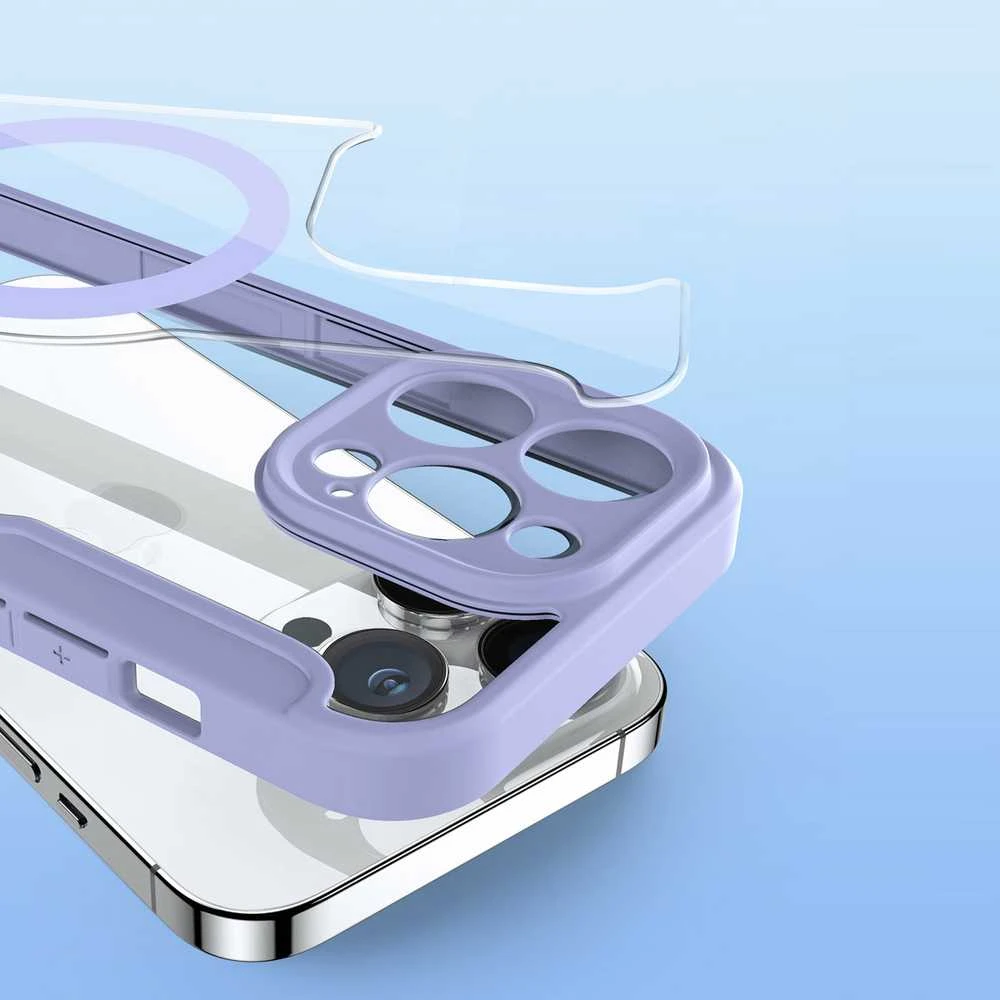 Dux Ducis Skin X Pro dėklas skirtas Apple iPhone 14 Pro, violetinis