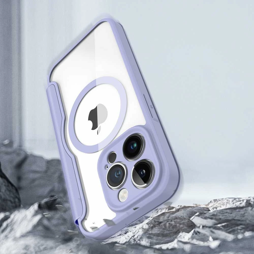 Dux Ducis Skin X Pro dėklas skirtas Apple iPhone 14 Pro, violetinis
