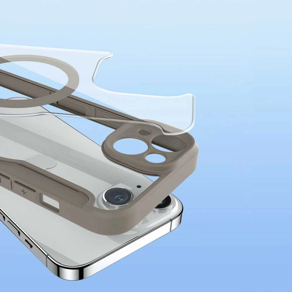 Dux Ducis Skin X Pro dėklas skirtas Apple iPhone 14, smėlio spalvos