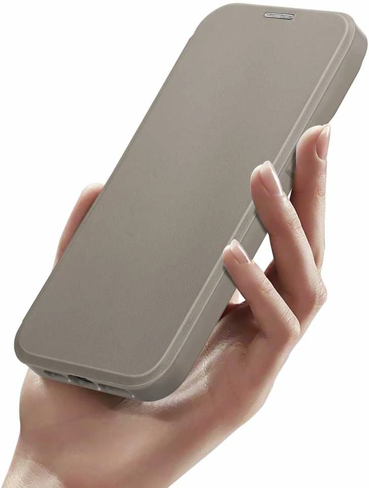 Dux Ducis Skin X Pro dėklas skirtas Apple iPhone 14 Pro, smėlio spalvos