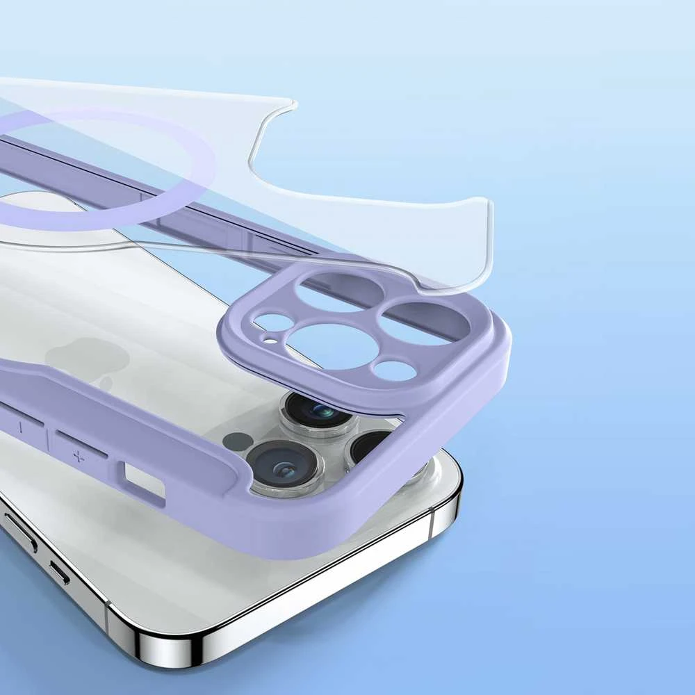 Dux Ducis Skin X Pro dėklas skirtas Apple iPhone 14 Pro Max, violetinis