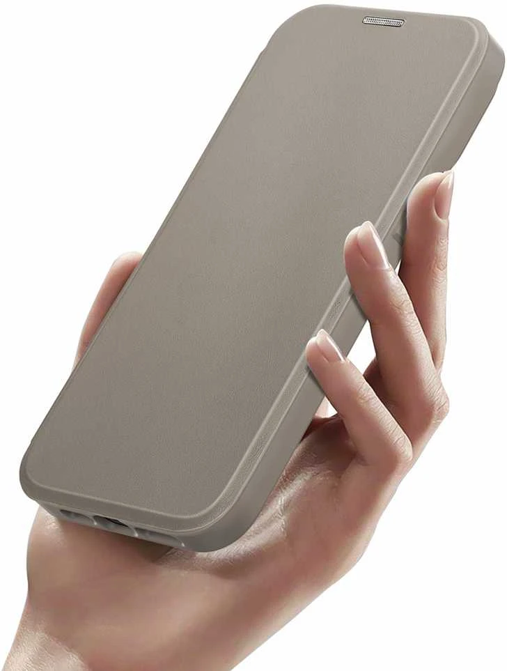 Dux Ducis Skin X Pro dėklas skirtas Apple iPhone 14 Pro Max, smėlio spalvos