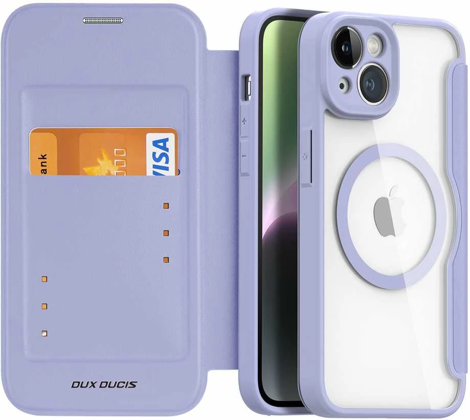 Dux Ducis Skin X Pro dėklas skirtas Apple iPhone 14, violetinis
