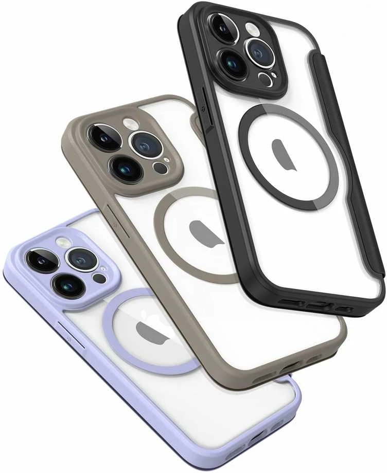 Dux Ducis Skin X Pro dėklas skirtas Apple iPhone 14 Pro, smėlio spalvos