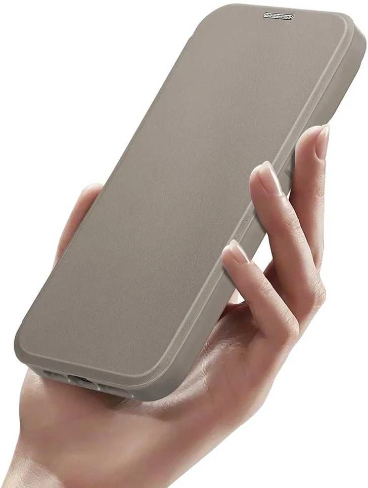 Dux Ducis Skin X Pro dėklas skirtas Apple iPhone 14, smėlio spalvos