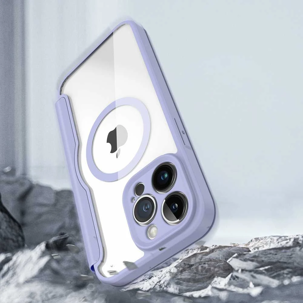 Dux Ducis Skin X Pro dėklas skirtas Apple iPhone 14 Pro Max, violetinis
