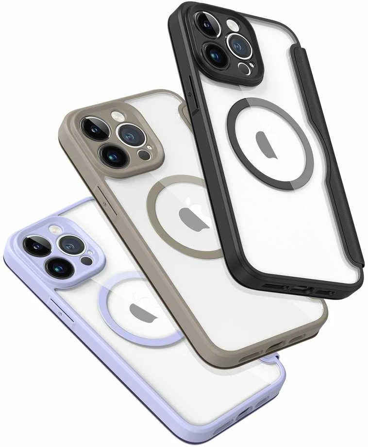 Dux Ducis Skin X Pro dėklas skirtas Apple iPhone 14 Pro Max, smėlio spalvos
