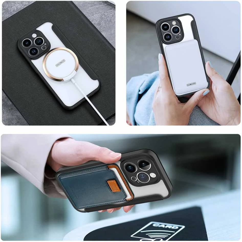 Dux Ducis Skin X Pro dėklas skirtas Apple iPhone 14 Pro, juodas