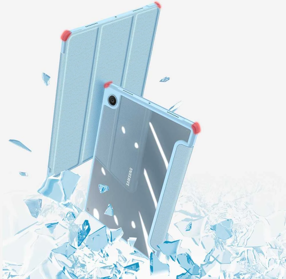 Dėklas Dux Ducis Toby Samsung X200/X205 Tab A8 10.5 2021 mėlynas