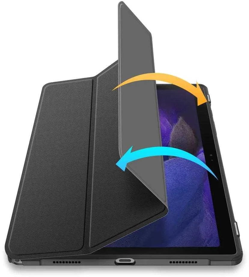 Dėklas Dux Ducis Toby Samsung X200/X205 Tab A8 10.5 2021 juodas