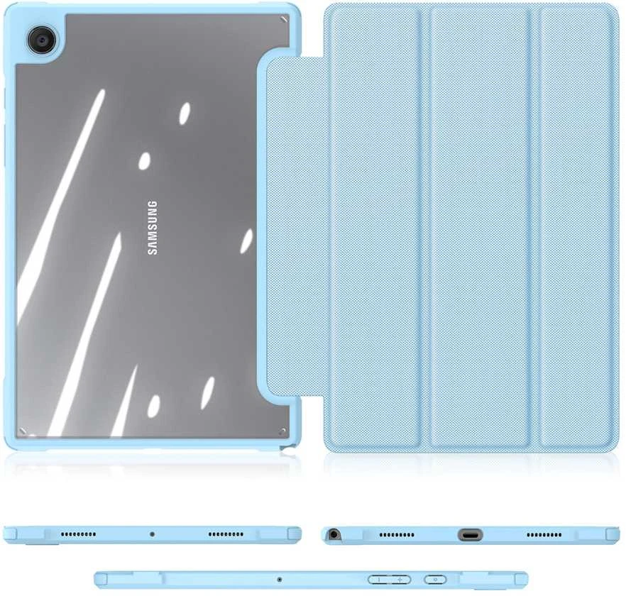 Dėklas Dux Ducis Toby Samsung X200/X205 Tab A8 10.5 2021 mėlynas