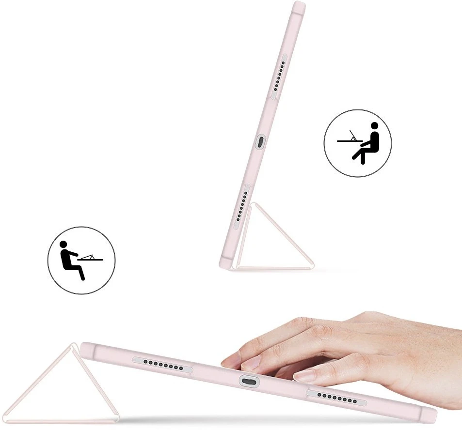 Dux Ducis "Toby" skirtas Xiaomi Mi Pad 5 / Mi Pad 5 Pro rožinis