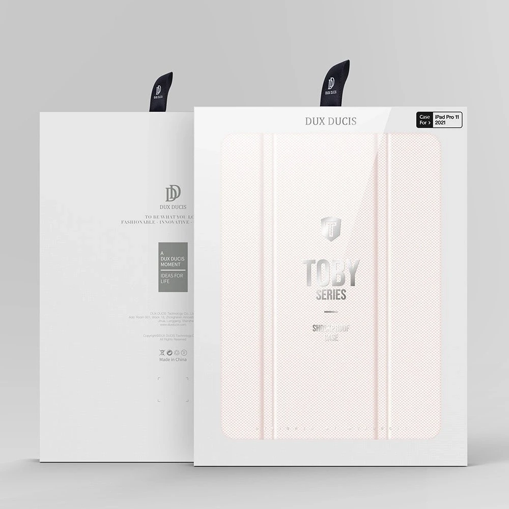 Dux Ducis "Toby" skirtas Xiaomi Mi Pad 5 / Mi Pad 5 Pro rožinis