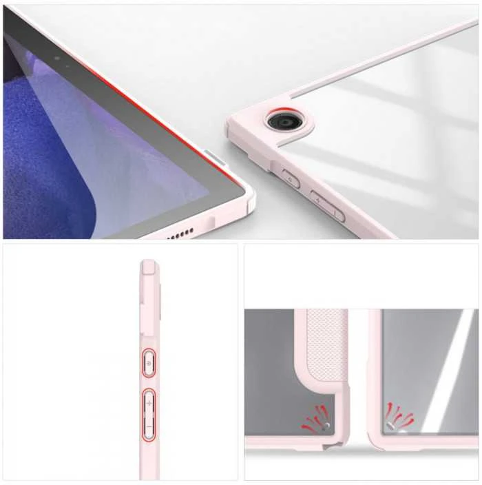 Dux Ducis "Toby" skirtas Xiaomi Mi Pad 5 / Mi Pad 5 Pro rožinis