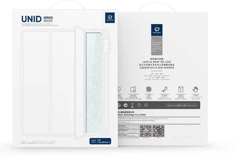 Dėklas Dux Ducis Unid Apple iPad Air 13 2024/iPad Air 13 2025 mėlynas