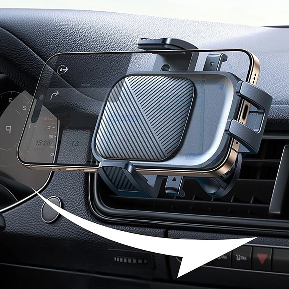 Car Phone Holder(Air Vent) Joyroom JR-OK6 juodos spalvos