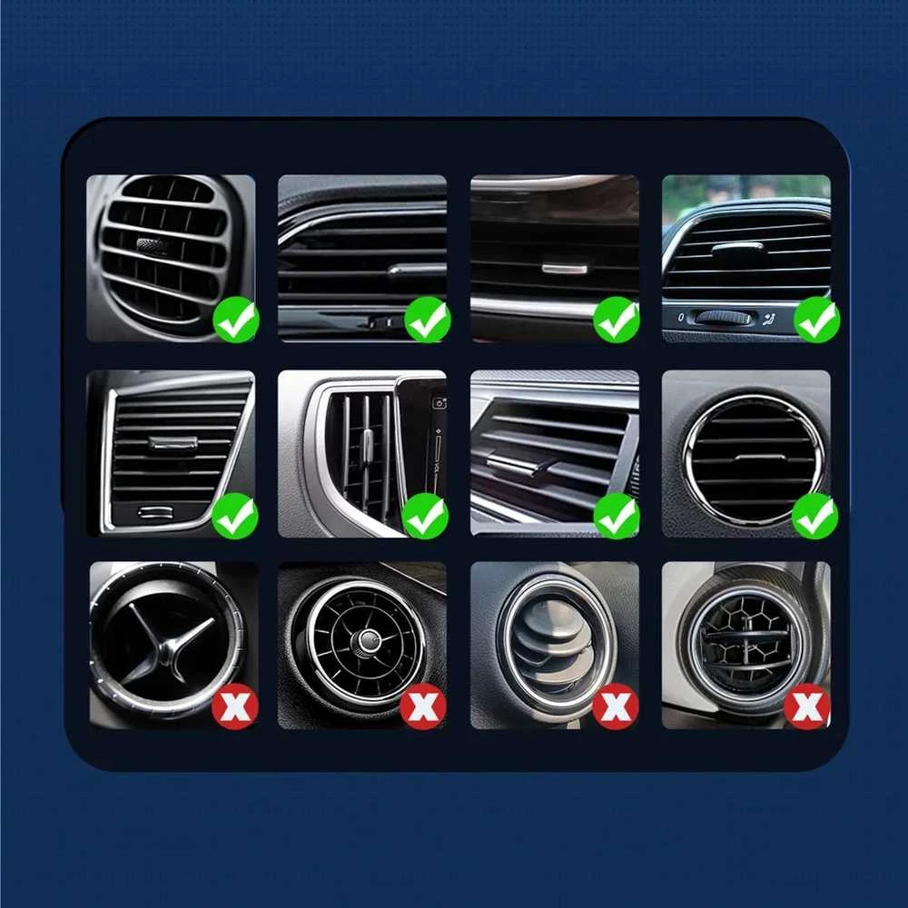 Automobilinis laikiklis-įkroviklis Joyroom JR-ZS291 15W MagSafe magnetinis, juodas