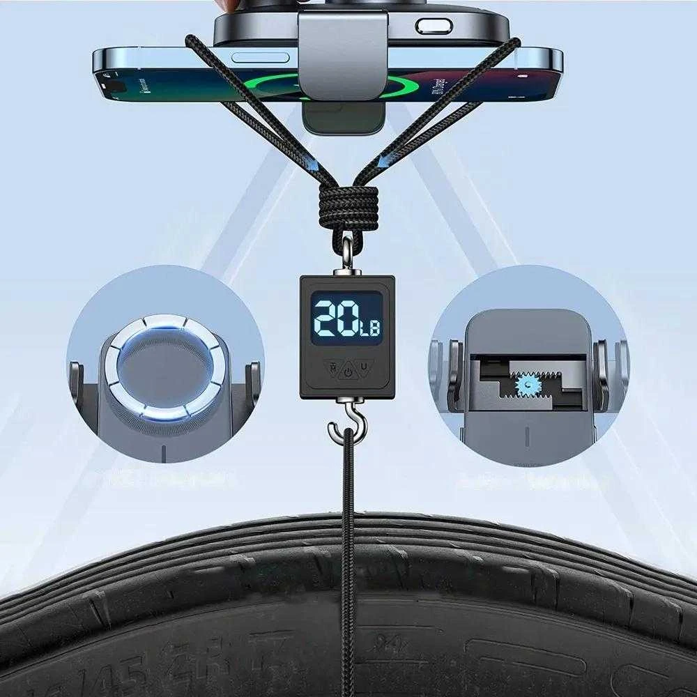 Automobilinis laikiklis-įkroviklis Joyroom JR-ZS295 15W MagSafe juodas