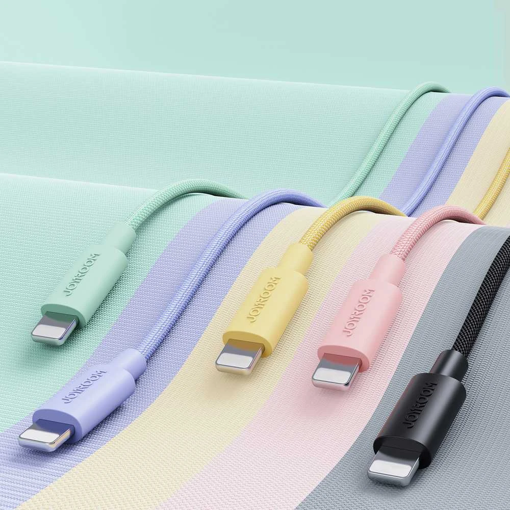 Joyroom "S-1024M13" geltonas "Type-C / Lightning" 100cm (iki 20W)