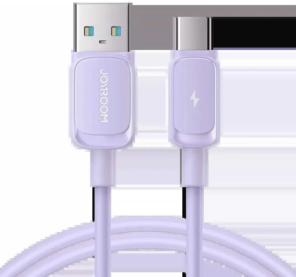 Joyroom Kabelis S-AC027A14 USB į USB C / 3A/ 1.2 m (violetinė)
