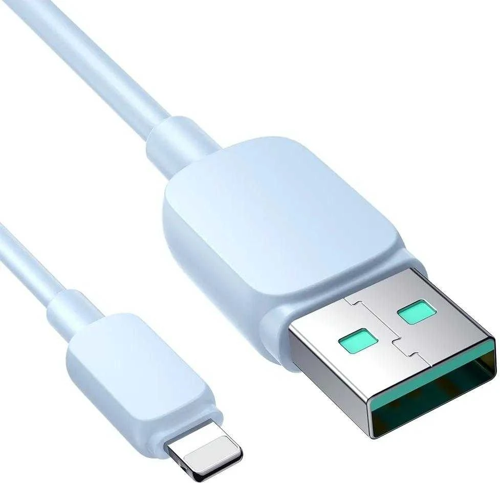 USB kabelis Joyroom (S-AL012A14) lightning (2.4A) 1.2m mėlynas