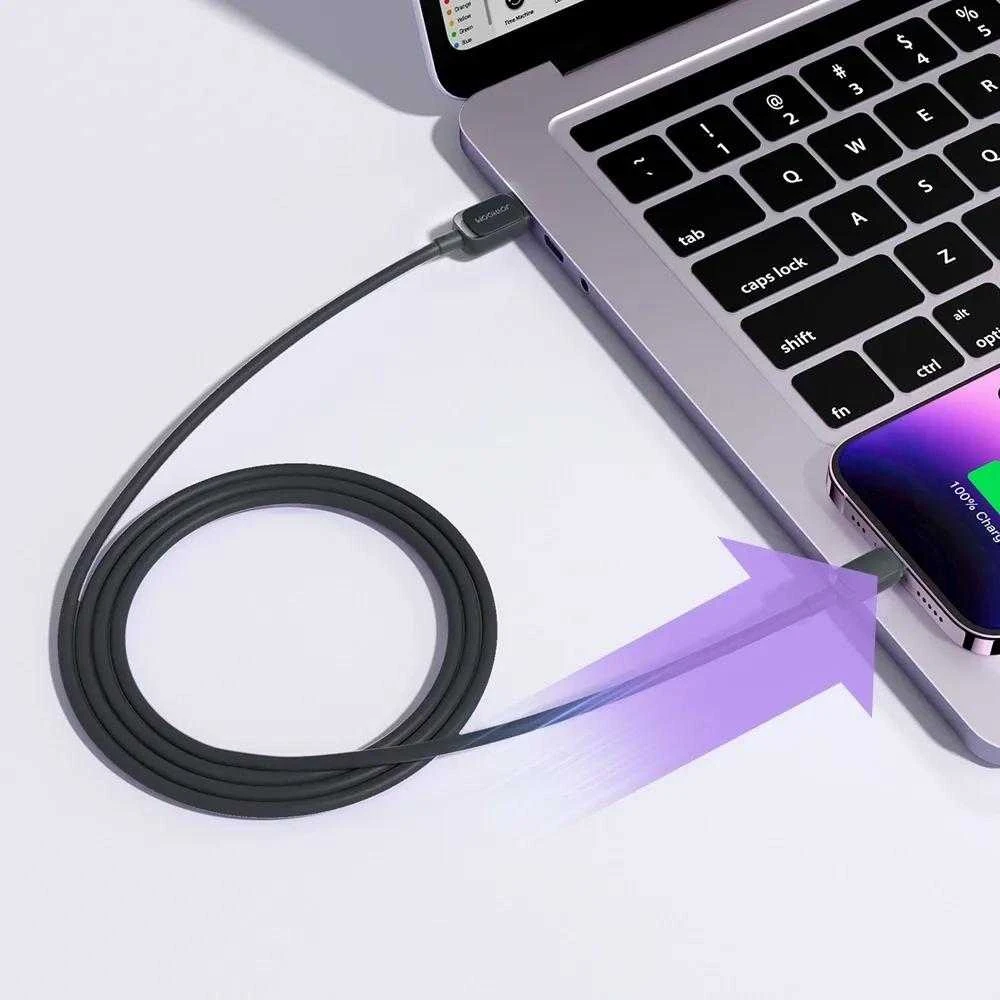 USB kabelis Joyroom (S-A14) lightning (2.4A) 2m juodas