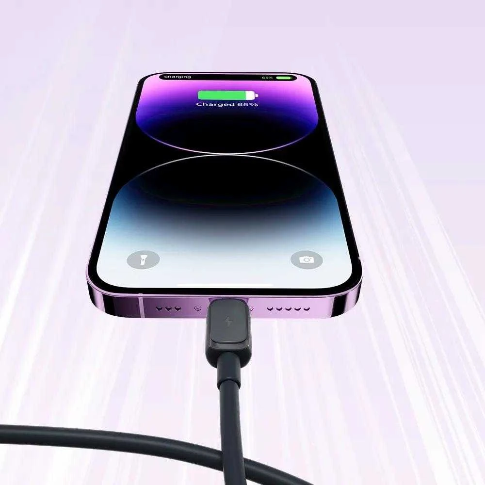 USB kabelis Joyroom (S-A14) lightning (2.4A) 2m juodas