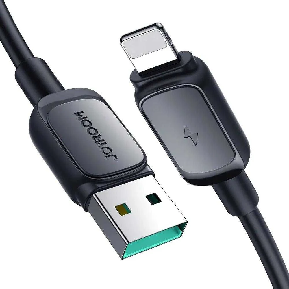 USB kabelis Joyroom (S-A14) lightning (2.4A) 2m juodas