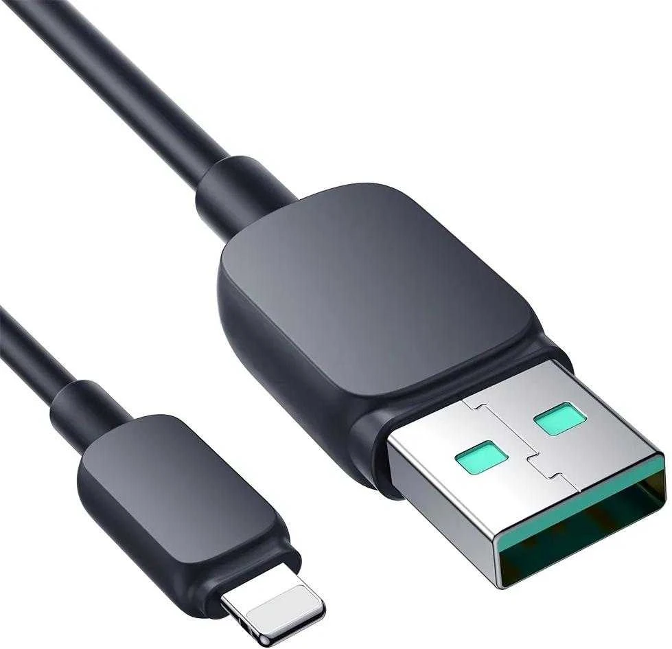 USB kabelis Joyroom (S-A14) lightning (2.4A) 2m juodas