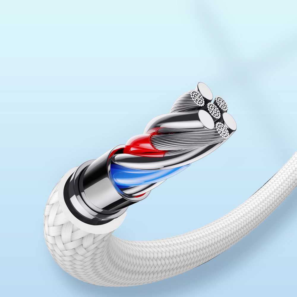 USB kabelis Joyroom S-CL020A10 Type-C iki Lightning 20W 2,0m baltas