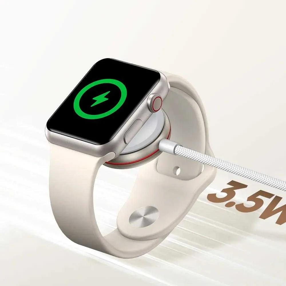 Apple Watch magnetinis įkroviklis Joyroom S-IW011 USB-C 5V 1.2m (baltas)
