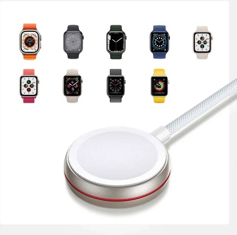 Apple Watch magnetinis įkroviklis Joyroom S-IW011 USB-C 5V 1.2m (baltas)