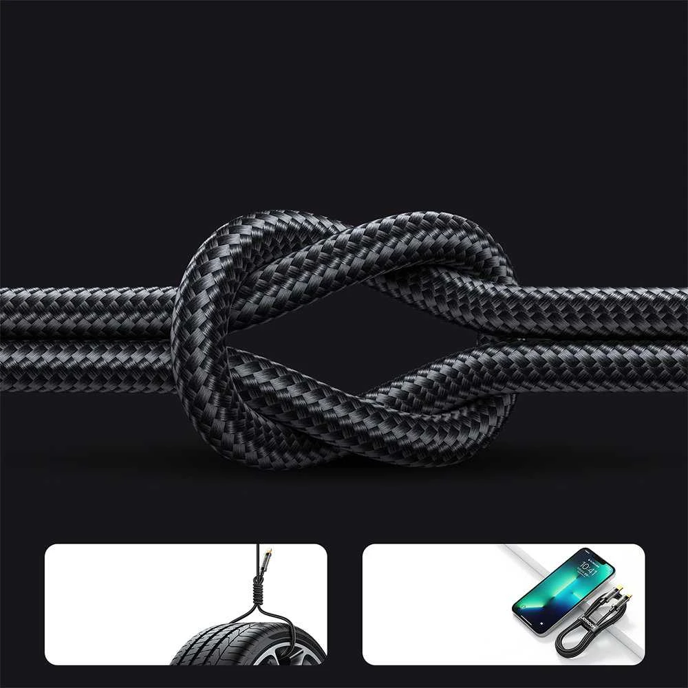 Duomenų kabelis prie USB-A / Lightning / 2.4A / 2m Joyroom S-UL012A20 (mėlynas)