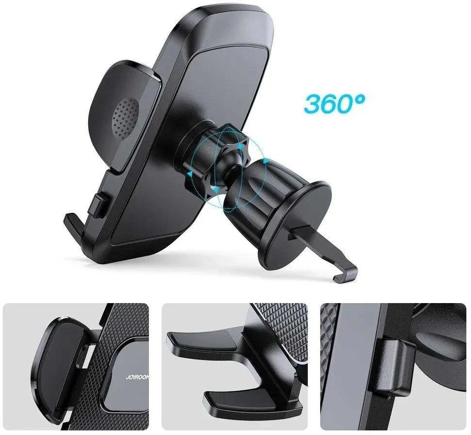 Automobilinis telefono laikiklis Joyroom JR-ZS259 (air vent) juodas
