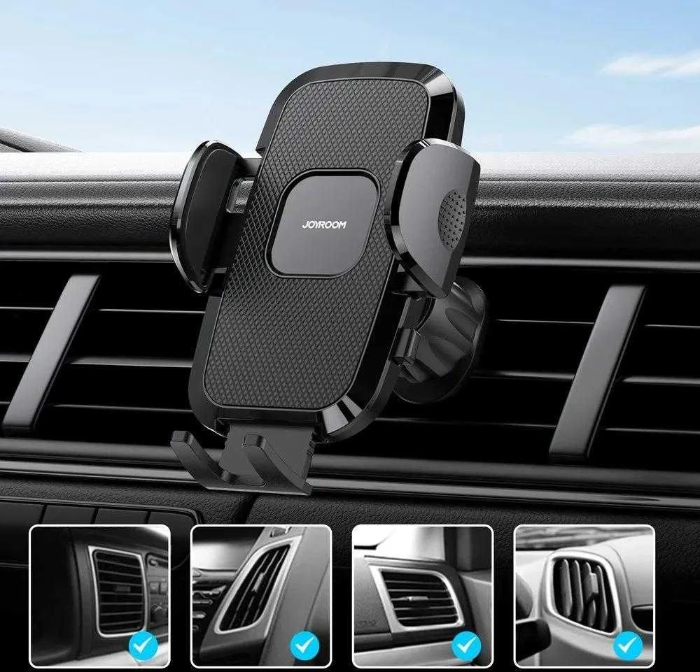 Automobilinis telefono laikiklis Joyroom JR-ZS259 (air vent) juodas
