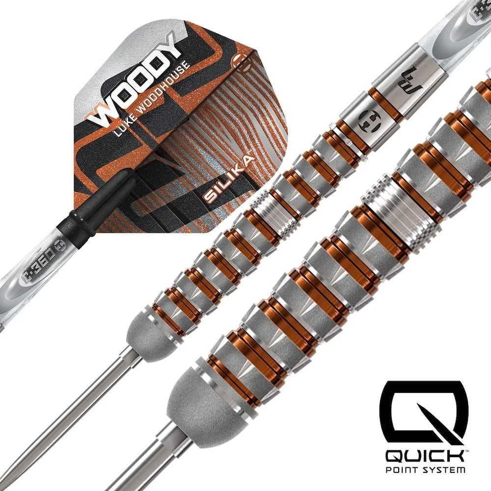 21 gramo strėlytės Harrows Luke Woodhouse Series 3 Quick 90% volframo